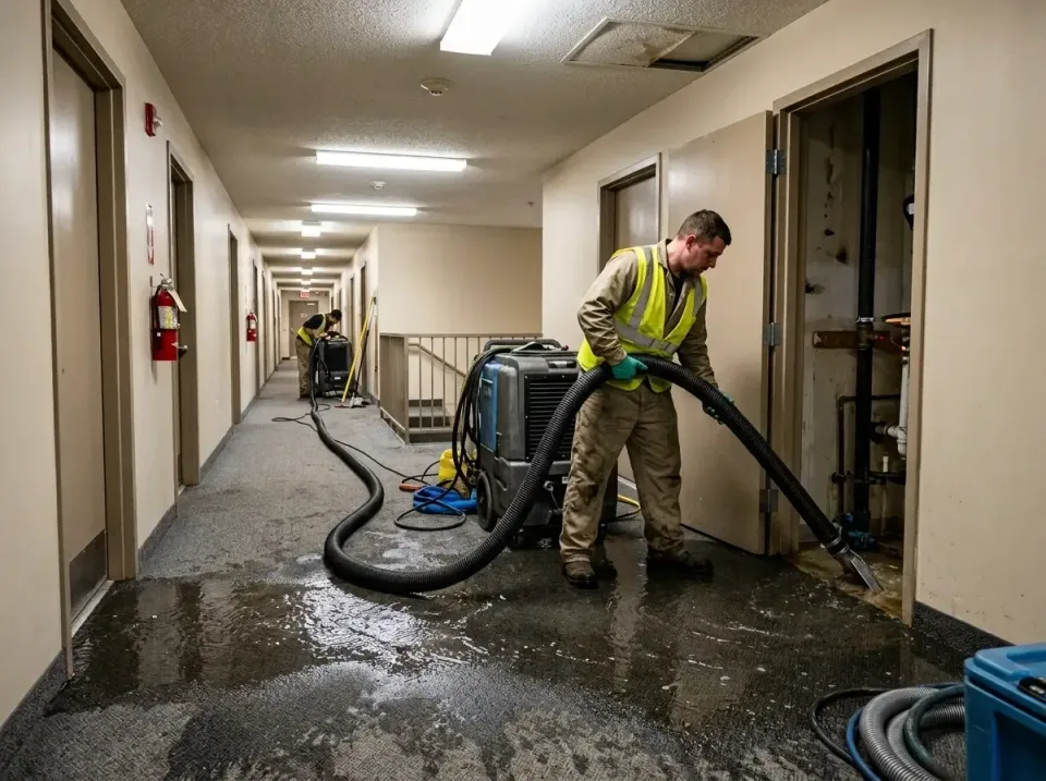 multi-unit-apartment-hallway-f-005 — frequently asked questions, Emergency Burst Pipe Water Extraction & Removal in Wildewoo…